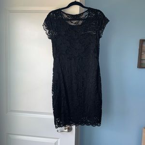 Black Dress with Lace